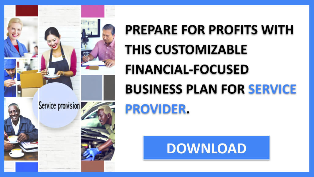 Business Plan Example for Service Provider - Service Provider Financial Plan- CTA3
