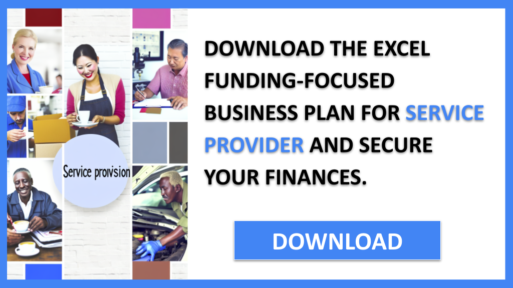 Business Plan Example for Service Provider - Service Provider Funding Options- CTA2