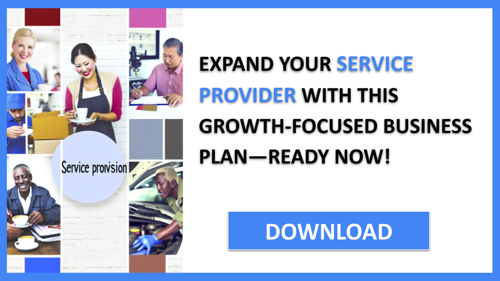 Business Plan Example for Service Provider - Service Provider Growth Strategy- CTA3