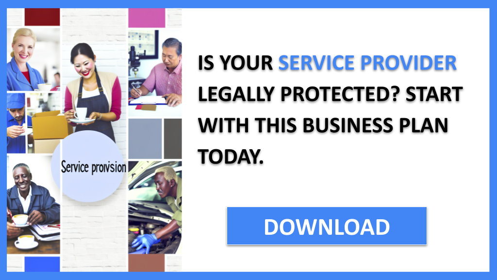 Business Plan Example for Service Provider - Service Provider Legal Considerations- CTA1