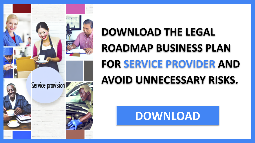 Business Plan Example for Service Provider - Service Provider Legal Considerations- CTA2