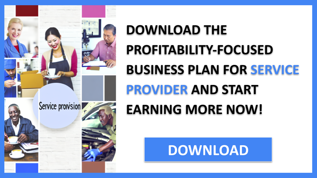 Business Plan Example for Service Provider - Service Provider Profitability- CTA3