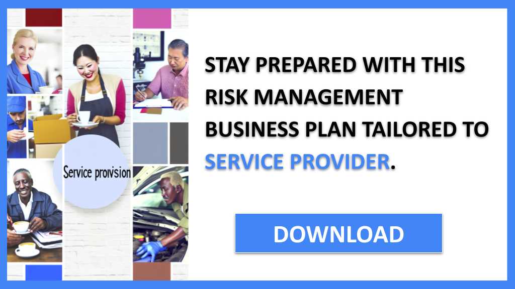 Business Plan Example for Service Provider - Service Provider Risk Management- CTA3