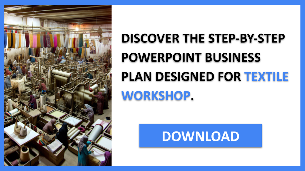 Business Plan Example for Textile Workshop - Textile Workshop Business Plan- CTA2