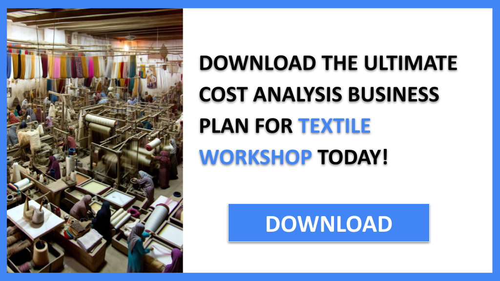 Business Plan Example for Textile Workshop - Textile Workshop Costs- CTA3
