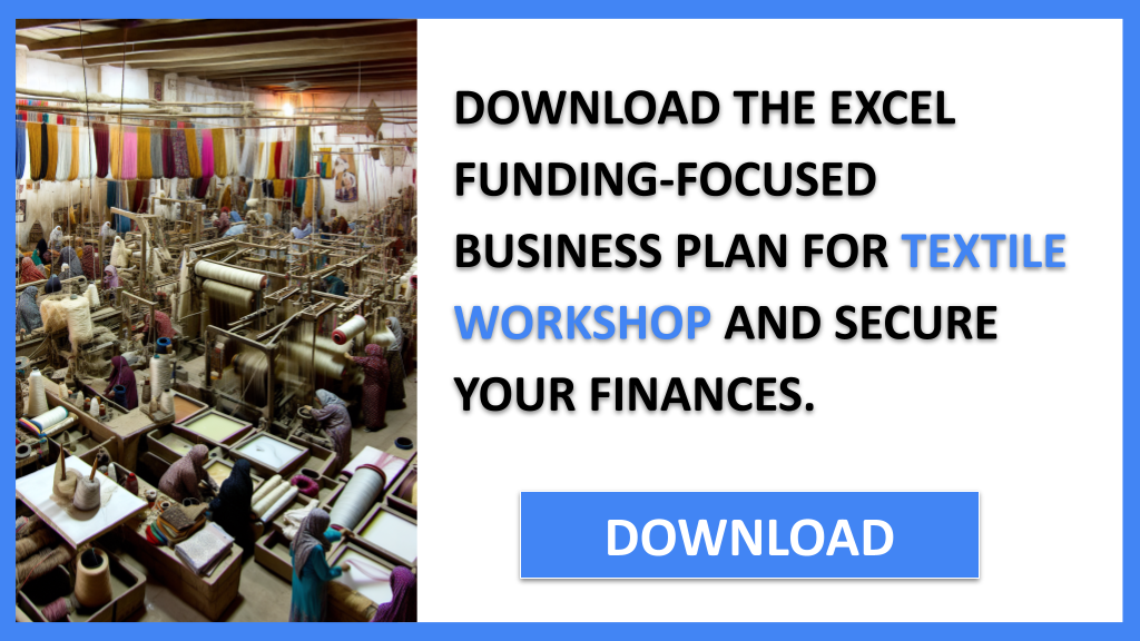 Business Plan Example for Textile Workshop - Textile Workshop Funding Options- CTA2