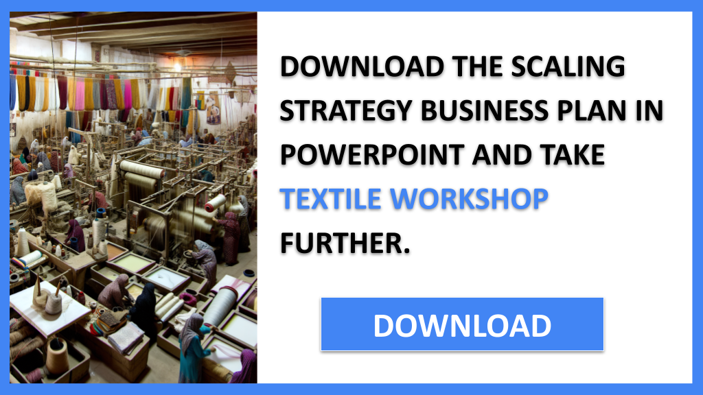 Business Plan Example for Textile Workshop - Textile Workshop Growth Strategy- CTA2
