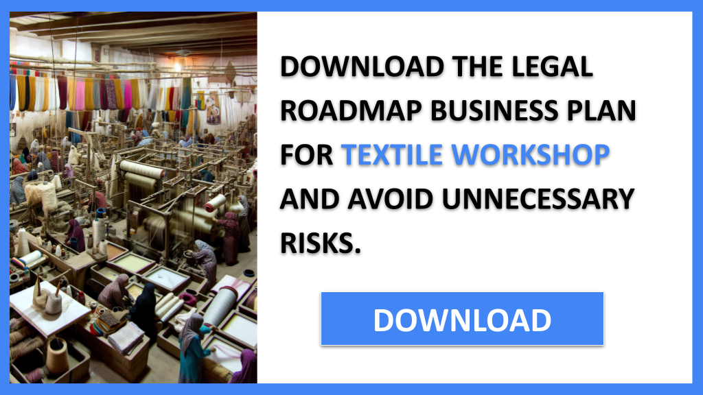 Business Plan Example for Textile Workshop - Textile Workshop Legal Considerations- CTA2