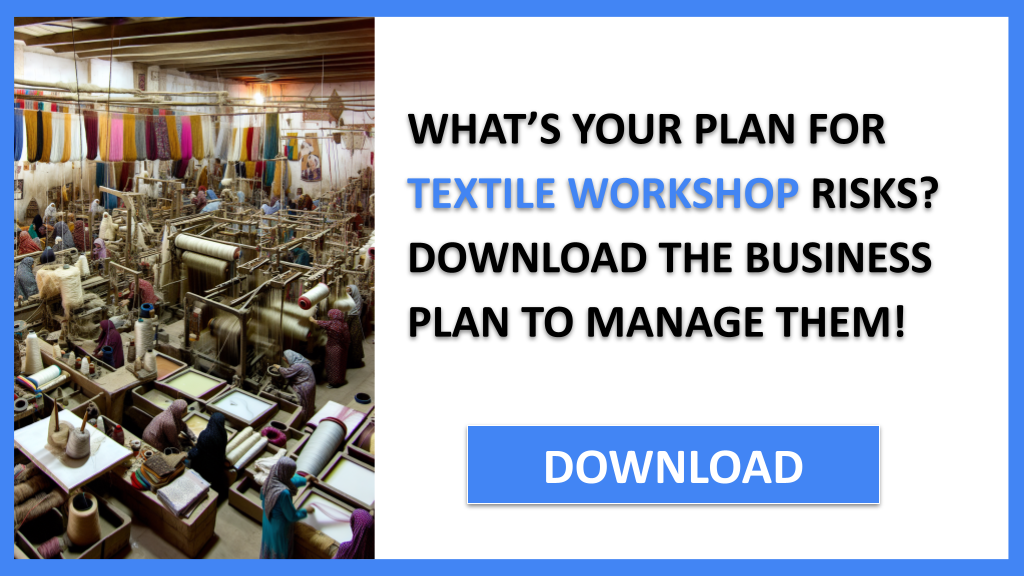 Business Plan Example for Textile Workshop - Textile Workshop Risk Management- CTA1