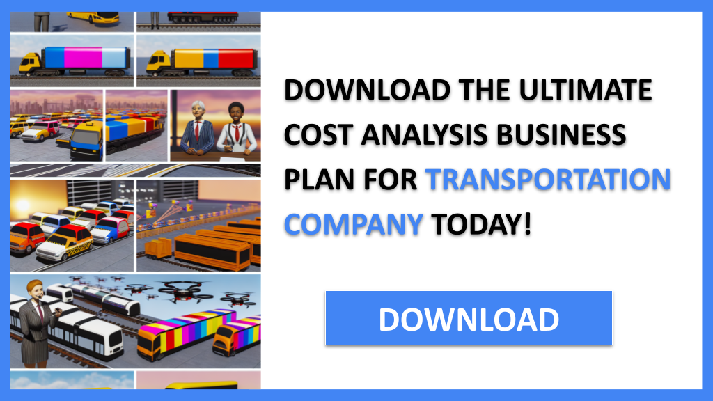 Business Plan Example for Transportation Company - Transportation Company Costs- CTA3