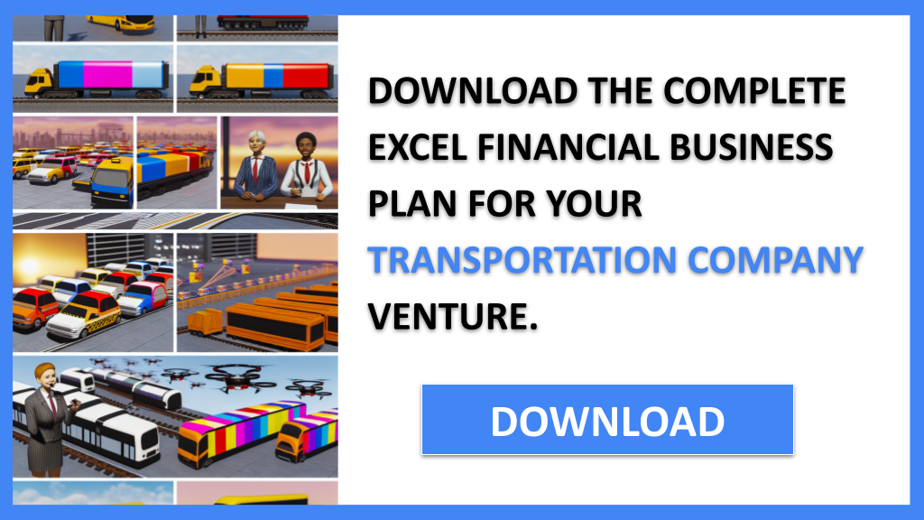 Business Plan Example for Transportation Company - Transportation Company Financial Plan- CTA2