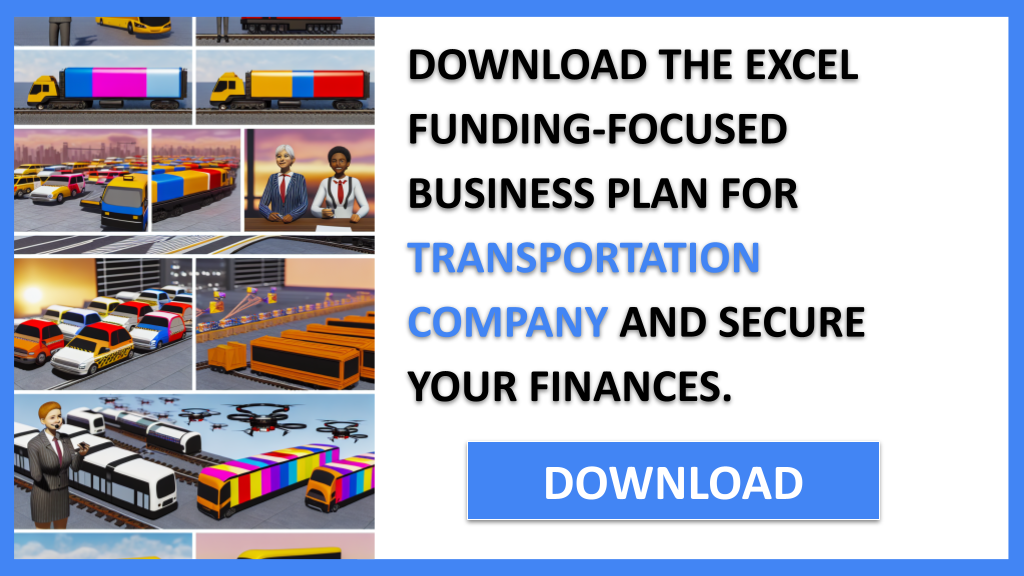 Business Plan Example for Transportation Company - Transportation Company Funding Options- CTA2