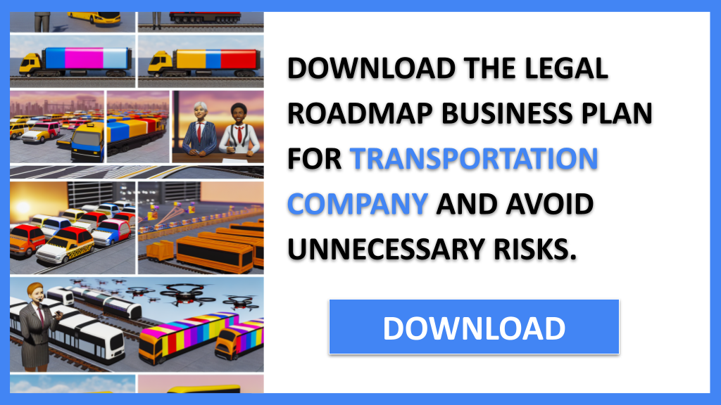 Business Plan Example for Transportation Company - Transportation Company Legal Considerations- CTA2