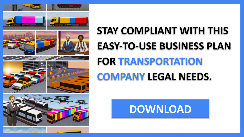 Business Plan Example for Transportation Company - Transportation Company Legal Considerations- CTA3