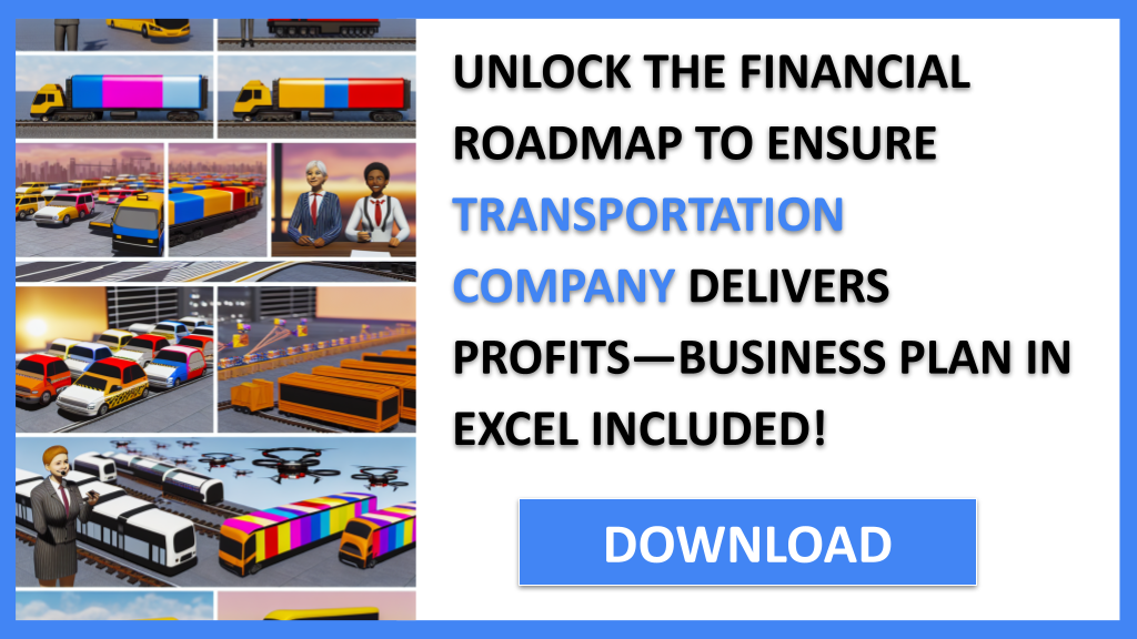 Business Plan Example for Transportation Company - Transportation Company Profitability- CTA2