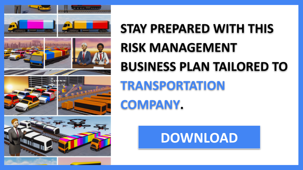 Business Plan Example for Transportation Company - Transportation Company Risk Management- CTA3