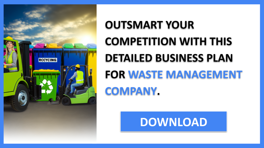 Business Plan Example for Waste Management Company - Waste Management Company Competition Study- CTA3