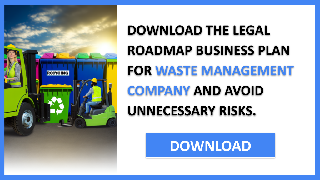 Business Plan Example for Waste Management Company - Waste Management Company Legal Considerations- CTA2