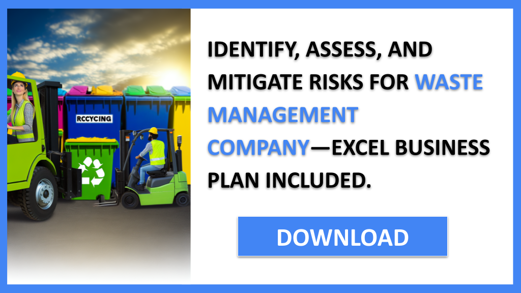 Business Plan Example for Waste Management Company - Waste Management Company Risk Management- CTA2
