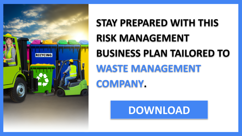Business Plan Example for Waste Management Company - Waste Management Company Risk Management- CTA3