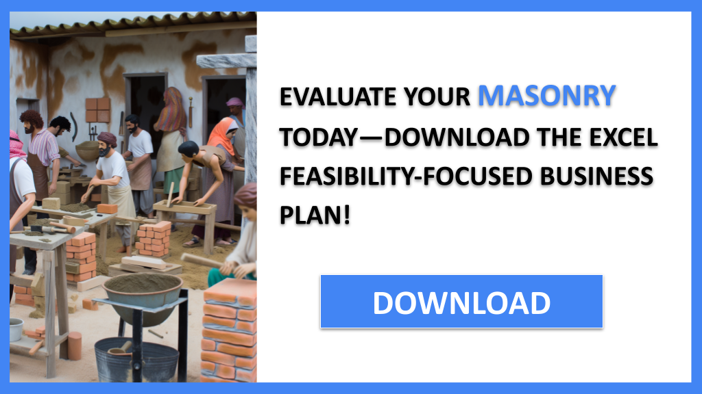 Business Plan Example for Masonry - Masonry Feasibility Study- CTA2