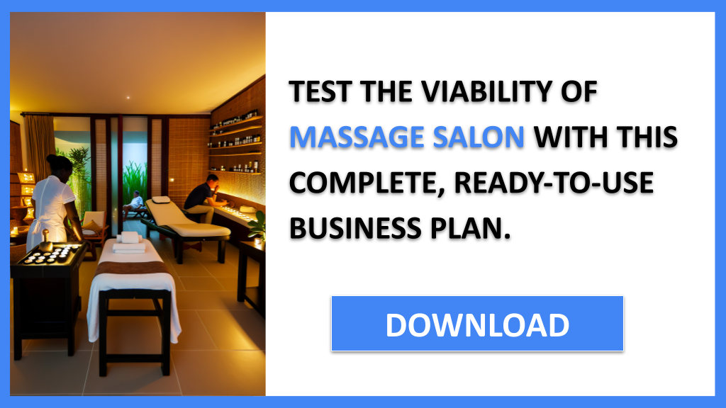 Business Plan Example for Massage Salon - Massage Salon Feasibility Study- CTA3