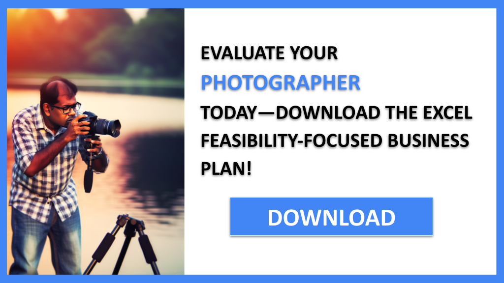 Business Plan Example for Photographer - Photographer Feasibility Study- CTA2