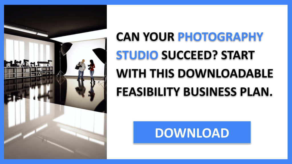 Business Plan Example for Photography Studio - Photography Studio Feasibility Study- CTA1