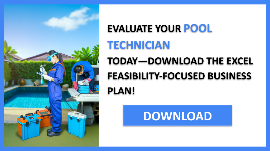 Business Plan Example for Pool Technician - Pool Technician Feasibility Study- CTA2