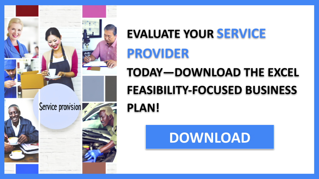 Business Plan Example for Service Provider - Service Provider Feasibility Study- CTA2
