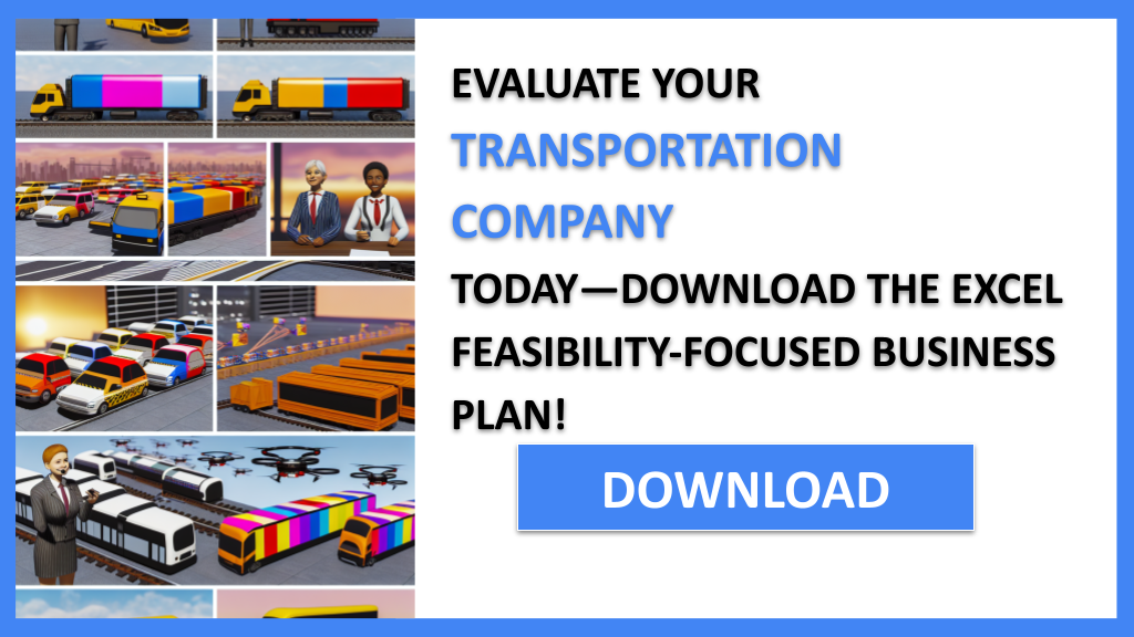 Business Plan Example for Transportation Company - Transportation Company Feasibility Study- CTA2