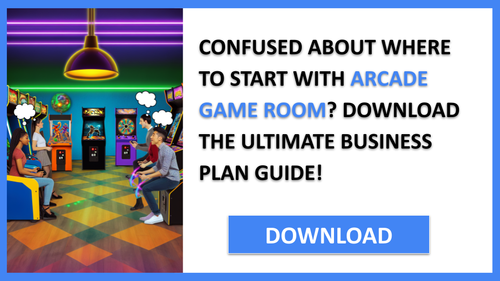 Business Plan Example for Arcade Game Room - Arcade Game Room Complete Guide- CTA1