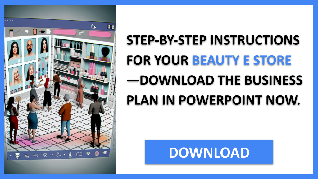 Business Plan Example for Beauty E Store - Beauty E Store Complete Guide- CTA2