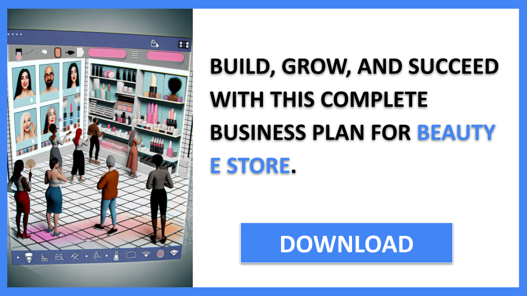 Business Plan Example for Beauty E Store - Beauty E Store Complete Guide- CTA3