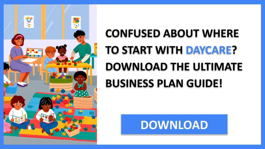 Business Plan Example for Daycare - Daycare Complete Guide- CTA1