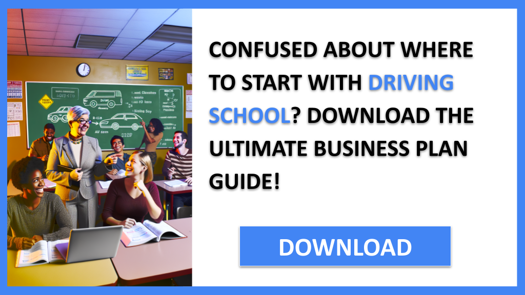 Business Plan Example for Driving School - Driving School Complete Guide- CTA1