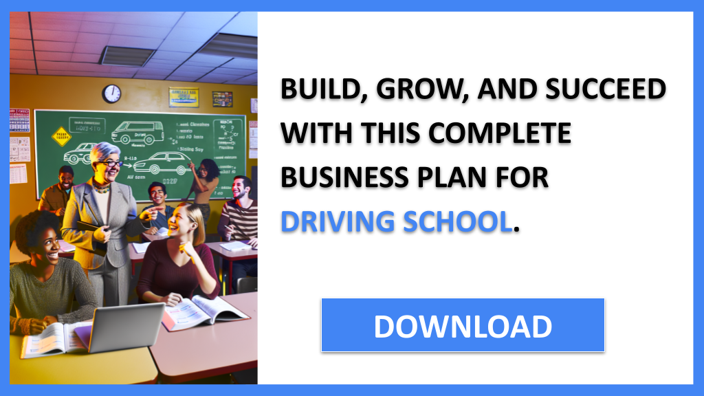 Business Plan Example for Driving School - Driving School Complete Guide- CTA3