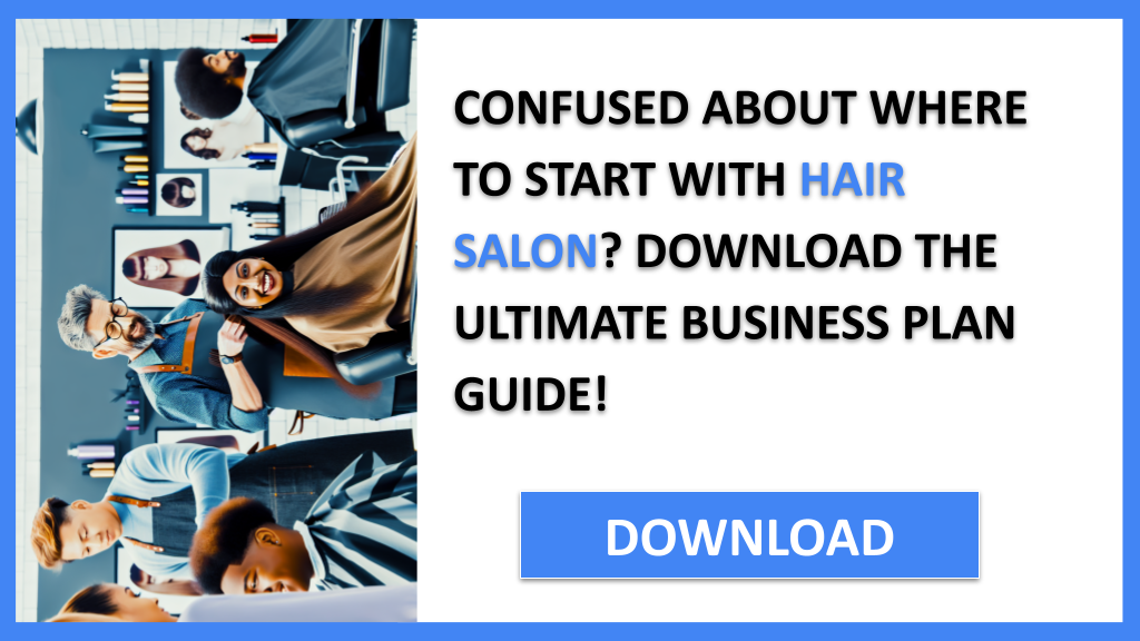 Business Plan Example for Hair Salon - Hair Salon Complete Guide- CTA1