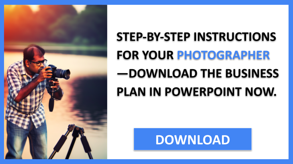 Business Plan Example for Photographer - Photographer Complete Guide- CTA2