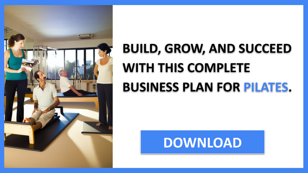 Business Plan Example for Pilates - Pilates Complete Guide- CTA3