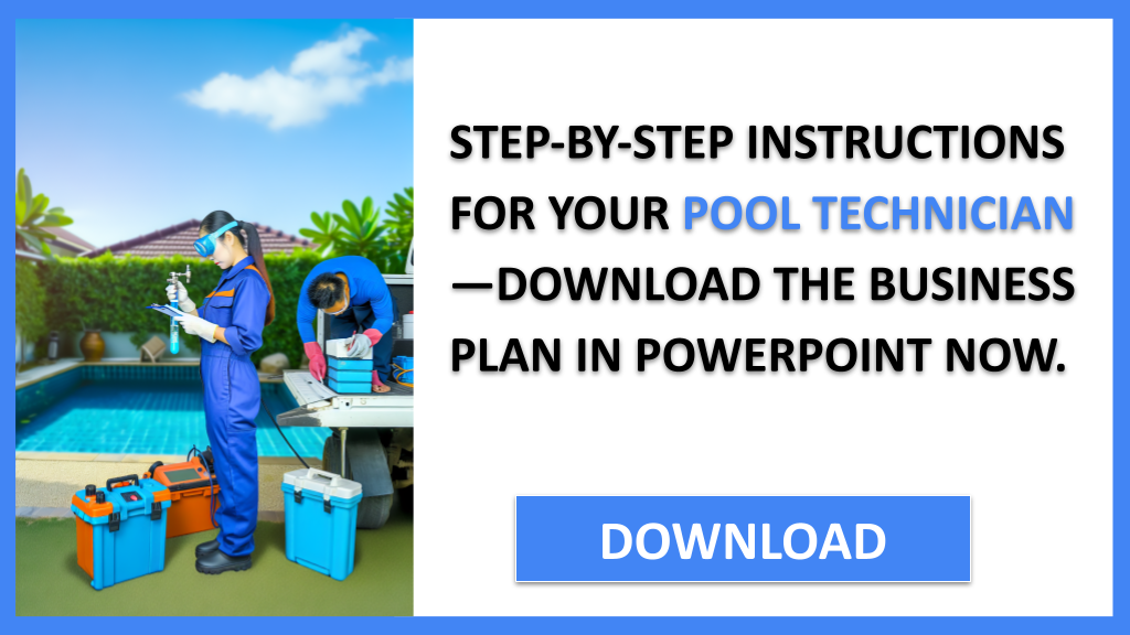 Business Plan Example for Pool Technician - Pool Technician Complete Guide- CTA2