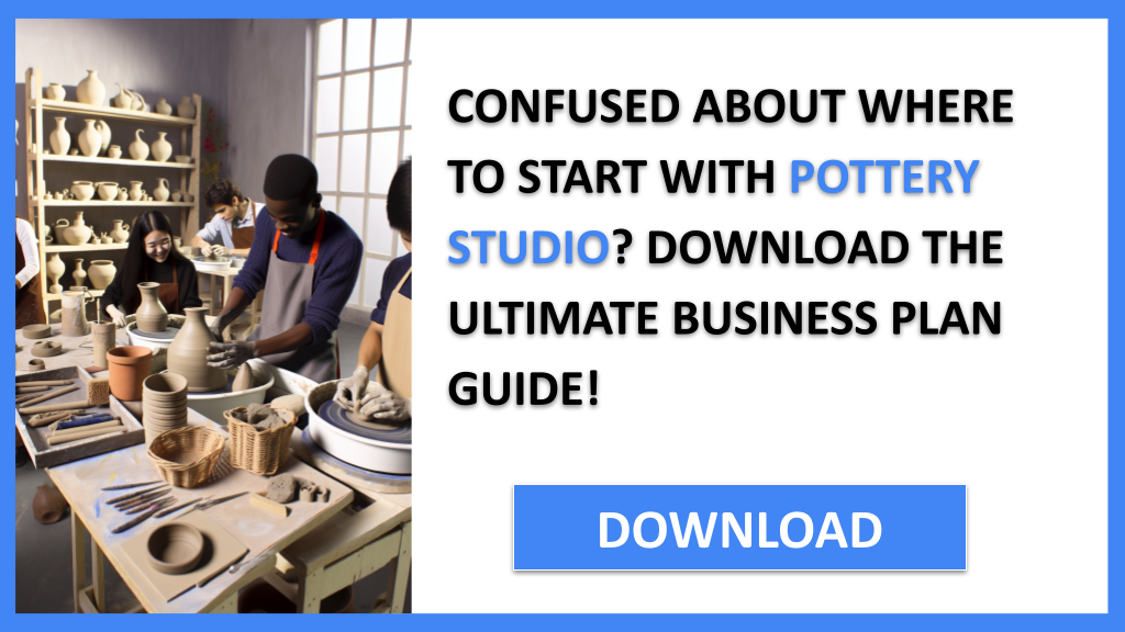 Business Plan Example for Pottery Studio - Pottery Studio Complete Guide- CTA1