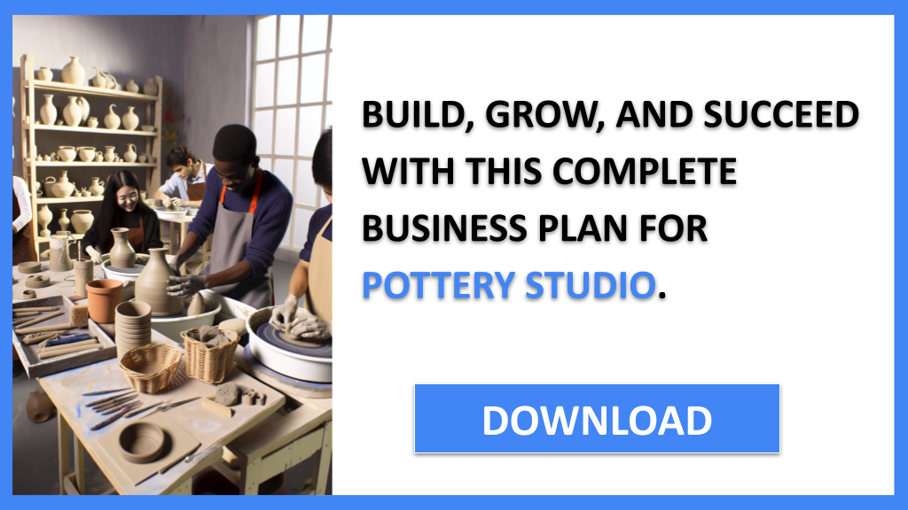 Business Plan Example for Pottery Studio - Pottery Studio Complete Guide- CTA3