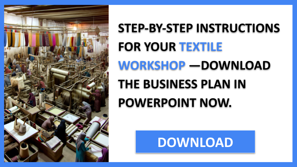 Business Plan Example for Textile Workshop - Textile Workshop Complete Guide- CTA2