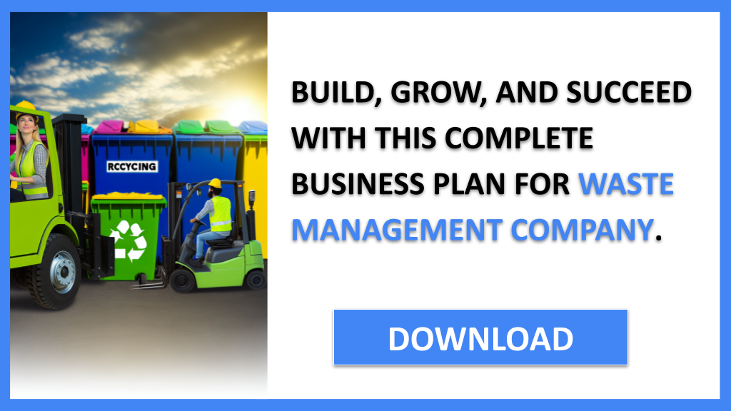 Business Plan Example for Waste Management Company - Waste Management Company Complete Guide- CTA3
