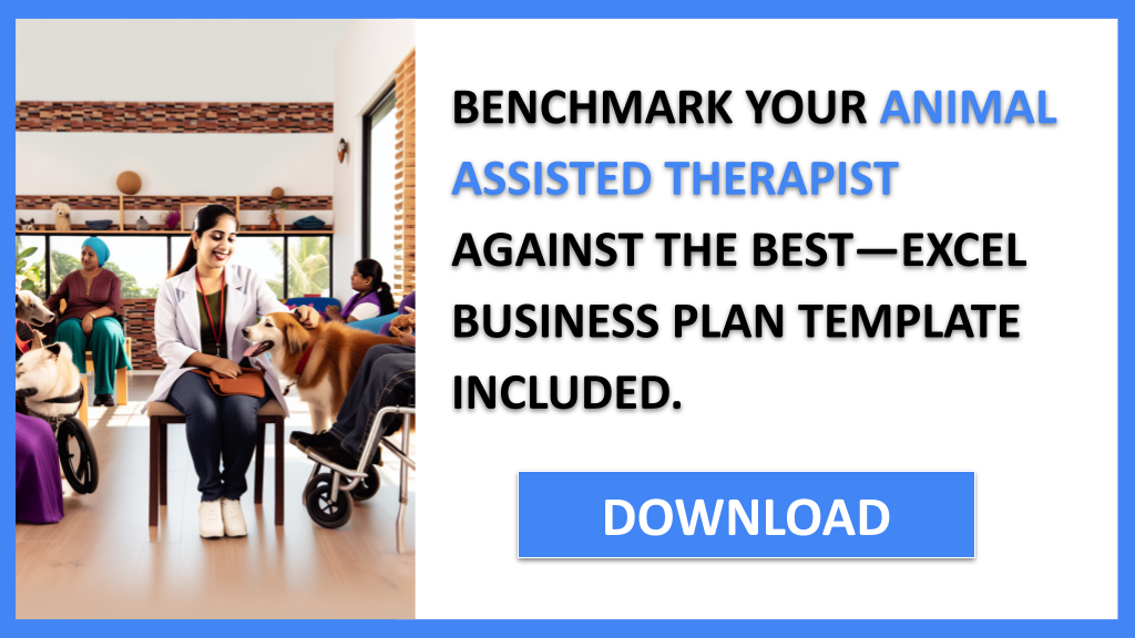 Business Plan Example for Animal Assisted Therapist - Animal Assisted Therapist Competition Study- CTA2