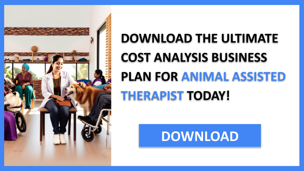 Business Plan Example for Animal Assisted Therapist - Animal Assisted Therapist Costs- CTA3