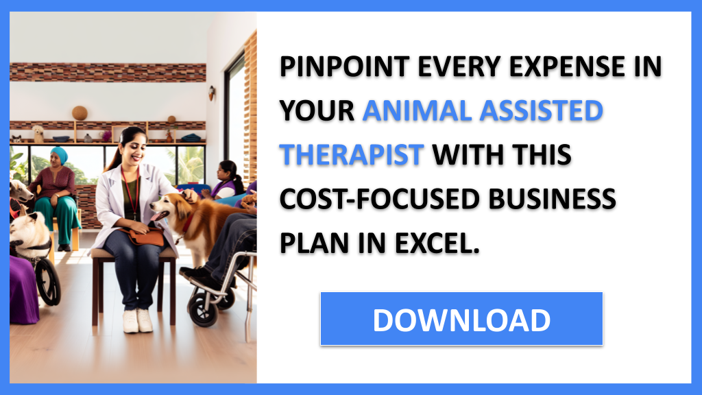 Business Plan Example for Animal Assisted Therapist - Animal Assisted Therapist Costs- CTA2
