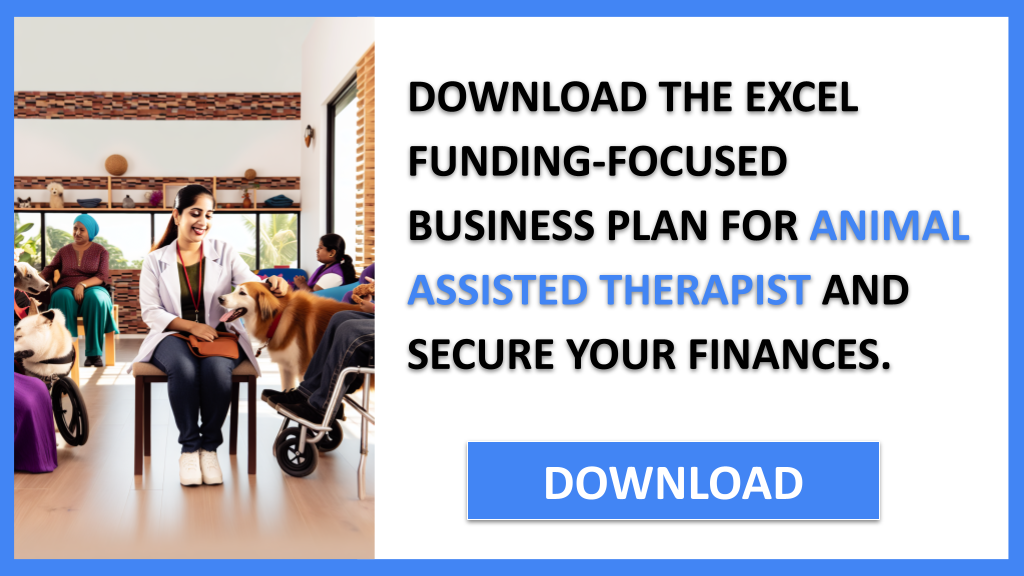 Business Plan Example for Animal Assisted Therapist - Animal Assisted Therapist Funding Options- CTA2
