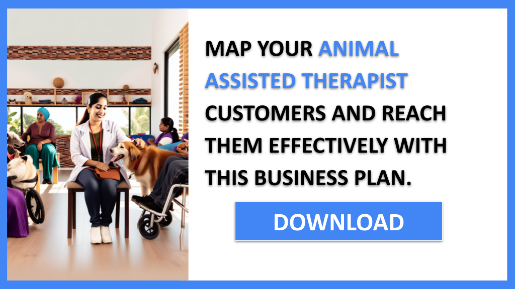 Business Plan Example for Animal Assisted Therapist - Animal Assisted Therapist Customer Segments- CTA3